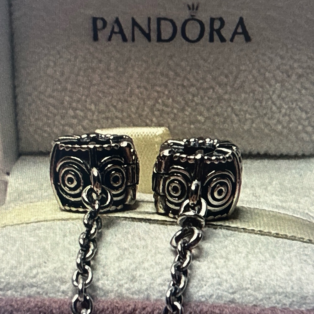 Pandora “Dreamer” Silver safety chain